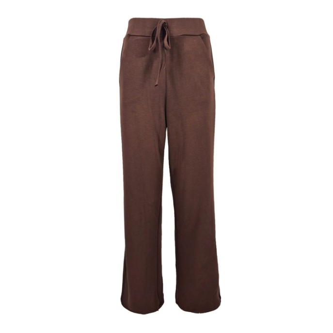 FOS Broek 7343 Ria Uni Donker bruin